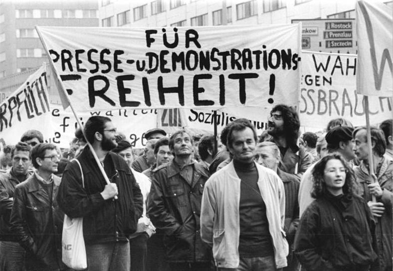 Alexanderplatz demonstration, 4 November 1989