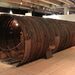 La sezione conservata di sette metri del tunnel delle spie esposta al Museo degli Alleati a Berlino-Dahlem