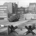 View facing Checkpoint Charlie border crossing, Friedrichstraße, 1961
