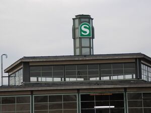S-Bahnhof Bornholmer Straße: der einzige oberirdische Geisterbahnhof