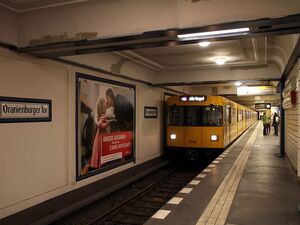 U-Bahnhof Oranienburger Tor, Linie U6