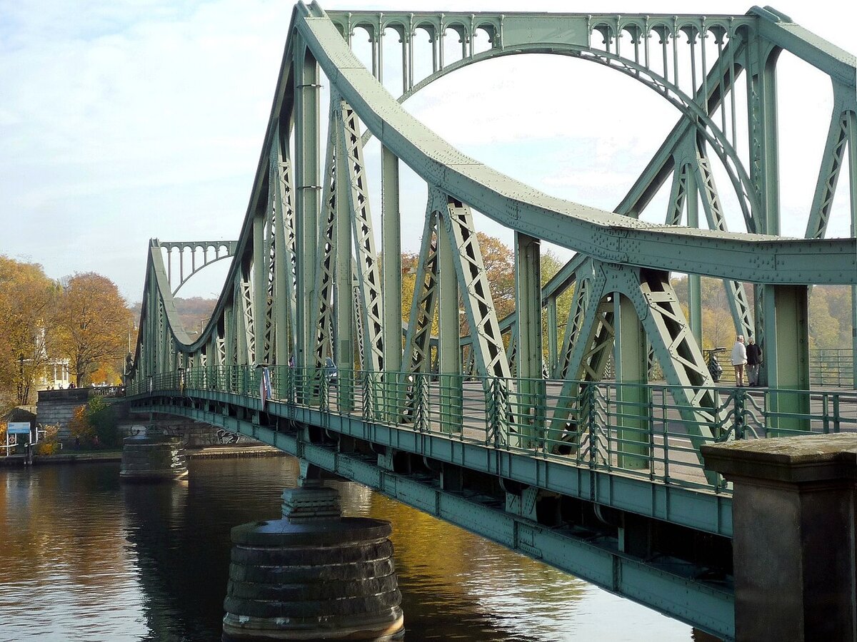 Glienicker Bridge (Bridge of Spies) connecting Berlin and Potsdam