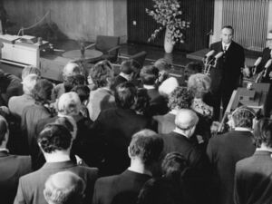 Pressekonferenz anlässlich der Unterzeichnung des Grundlagenvertrags, Ost-Berlin, 21. Dezember 1972