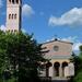 Heilandskirche Sacrow, bell tower and colonnade facade