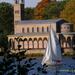 Heilandskirche Sacrow seen from across the Havel, Potsdam