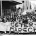 Easter peace march at Heinrich-Heine-Straße, Berlin, April 1990