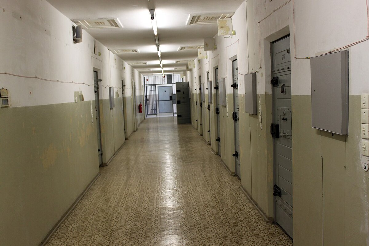 Haftkorridor der Stasi in Hohenschönhausen