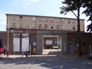 Eingang der Gedenkstätte Berlin-Hohenschönhausen