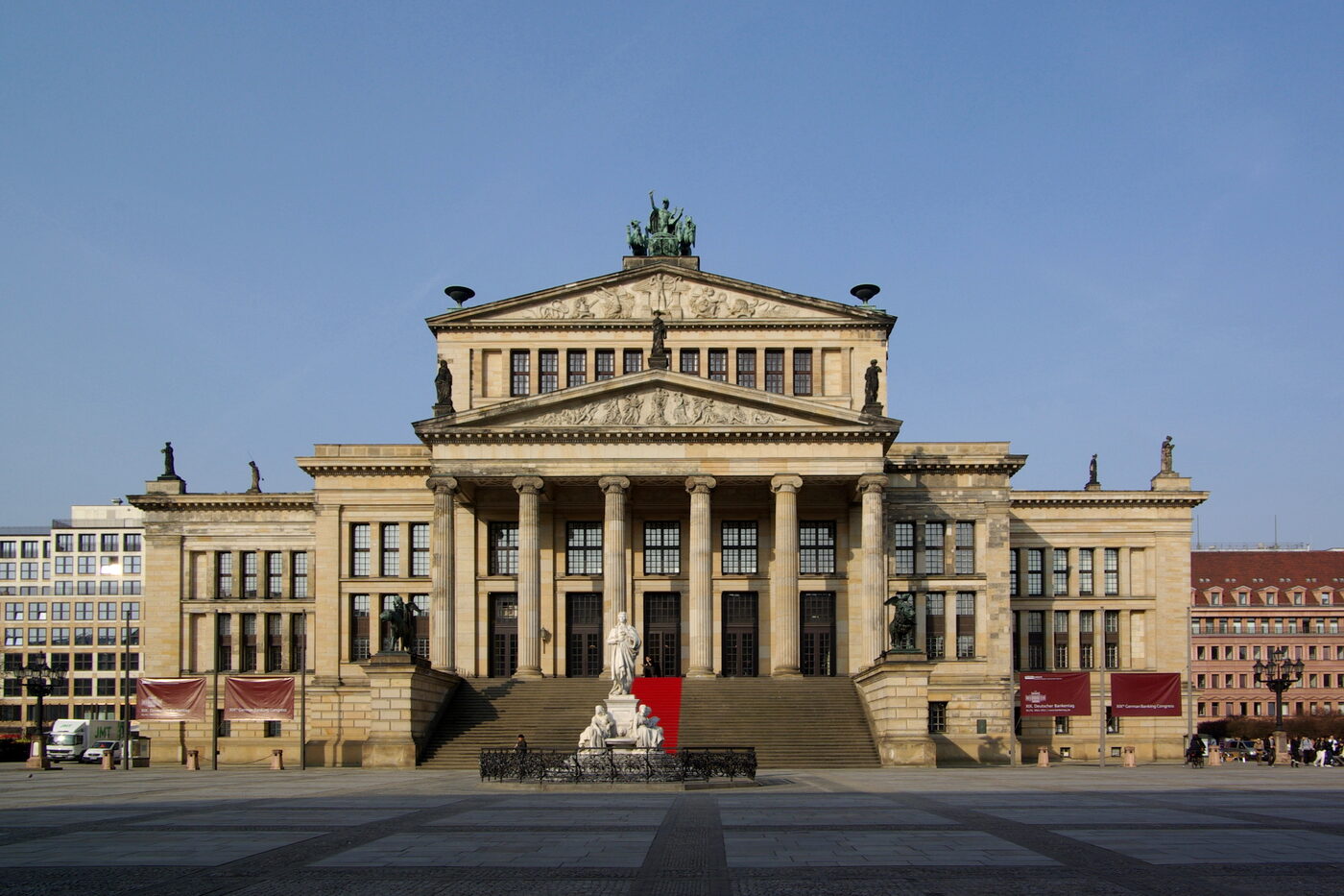 The Konzerthaus Berlin, the former Schauspielhaus on the Gendarmenmarkt