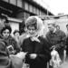 Passport control at Oberbaumbrucke, 1972