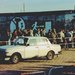 Crossing into West Germany, near Potsdamer Platz, 1989