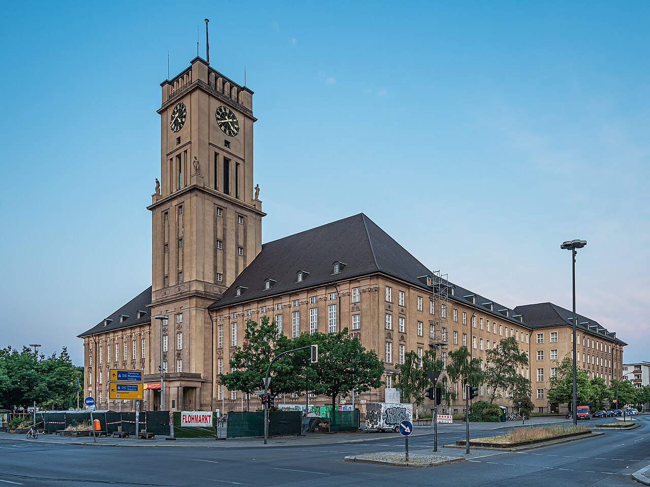 Rathaus Schöneberg, West Berlin's city hall from 1949 to 1991