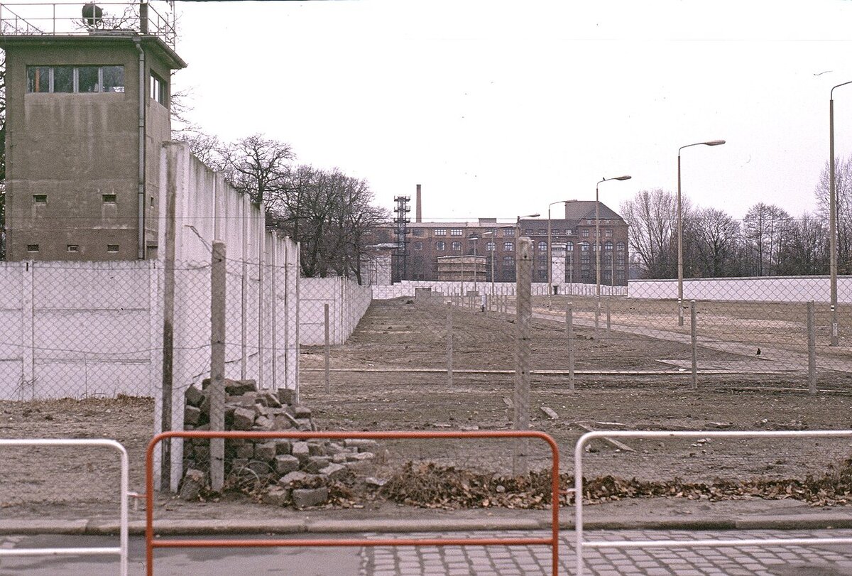 Todesstreifen am Schlesischen Busch, 1989