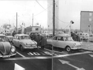 Grenzübergang Sonnenallee, 1964