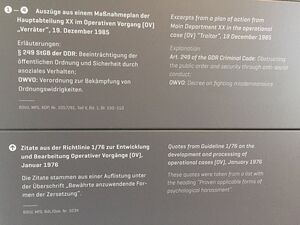 Haus 1, ehemaliger Hauptsitz des Ministeriums für Staatssicherheit (Stasi) in Berlin-Lichtenberg