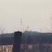 NSA-Abhörstation auf dem Teufelsberg aus der Ferne gesehen, 1992