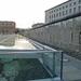 Reste der Berliner Mauer und der Ausstellungsgraben mit freigelegten Kellermauern