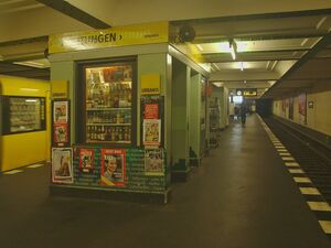 U-Bahnhof Französische Straße, Linie U6, 2018