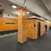 Bahnsteig des U-Bahnhofs Rosenthaler Platz, Berlin-Mitte