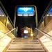 Treppenaufgang im U-Bahnhof Schwartzkopffstraße bei Nacht, Linie U6
