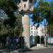 DDR-Wachturm an der Erna-Berger-Straße