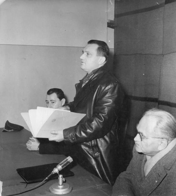 DDR-Pressekonferenz zur Präsentation des entdeckten Wollankstraße-Tunnels, 1962