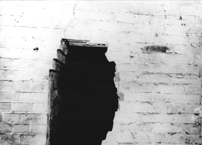 Der entdeckte Fluchttunnel unter dem S-Bahnhof Wollankstraße, 1962