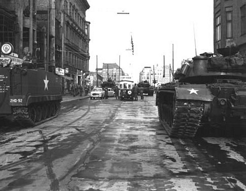 thumbnail image 2 of US Army Checkpoint CP Charlie Berlin Germany Patch - Cold War Soviet Union Era 2 of 5