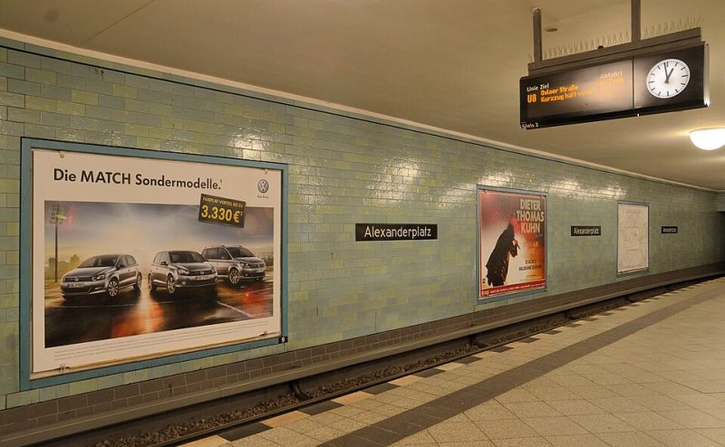 U-Bahnhof Alexanderplatz (U8)