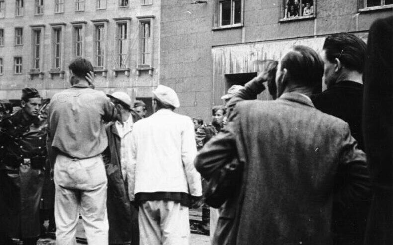 Der Volksaufstand vom 17. Juni 1953: Der Aufstand vor dem Mauerbau